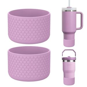 Light Purple Textured Silicone Boot